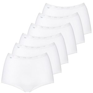 Set de boxeri Basic+ - 6 perechi - Alb