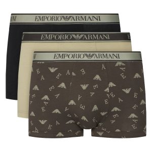 Set 3 perechi boxeri barbati - Emporio Armani multicolor - Multicolor