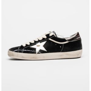 Pantofi sport Super Star din piele intoarsa si piele - Negru