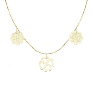 Colier VIS DE SANZIENE - aur 14K - Galben