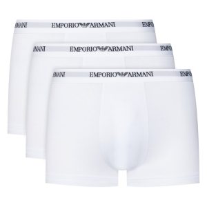 Set boxeri barbati - Alb - 3 perechi