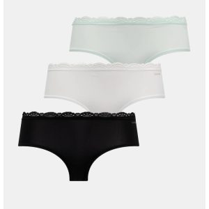 Set 3 perechi de chiloti tanga LV00QD5302 Multicolor - Multicolor