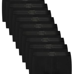 Set boxeri barbati - negru - bumbac - uni