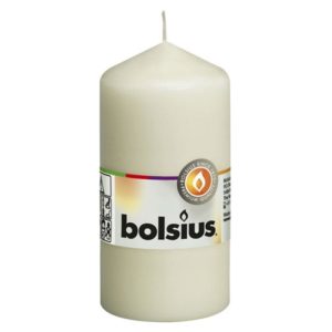 Set 2 x Lumanare Stalp 120 x 58 mm Bolsius