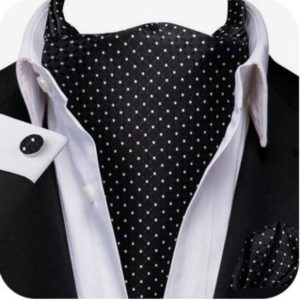 Set cravata / esarfa Ascot + batista + butoni