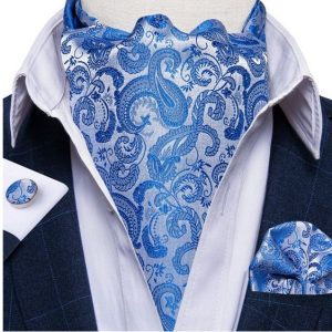 Set cravata / esarfa Ascot + batista + butoni