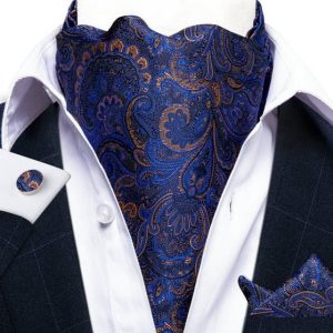 Set cravata / esarfa Ascot + batista + butoni