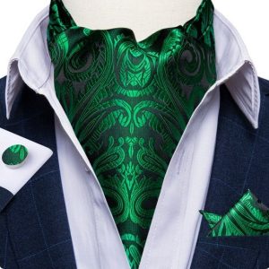 Set cravata / esarfa Ascot + batista + butoni