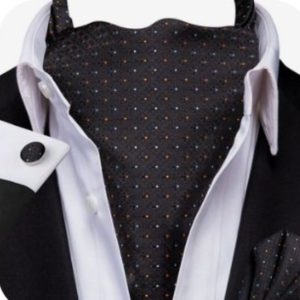 Set cravata / esarfa Ascot + batista + butoni