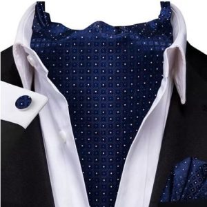 Set cravata / esarfa Ascot + batista + butoni