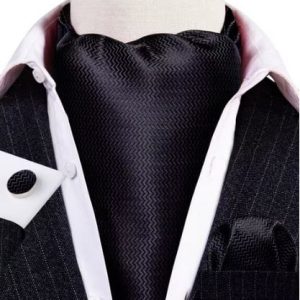Set cravata / esarfa Ascot + batista + butoni