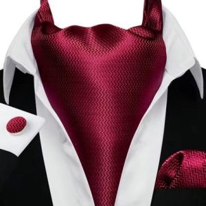 Set cravata / esarfa Ascot + batista + butoni
