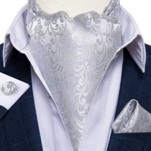 Set cravata / esarfa Ascot + batista + butoni