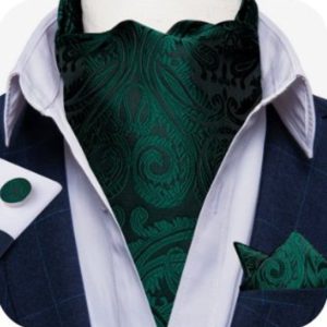 Set cravata / esarfa Ascot + batista + butoni