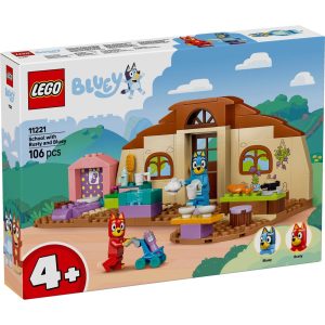 LEGO® Bluey - La scoala cu Rusty si Blue (11221)