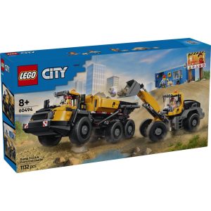 LEGO® City - Camion basculant si incarcator frontal (60494)