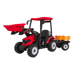 Tractor electric pentru copii cu remorca si cupa Mega D68 24V 400W