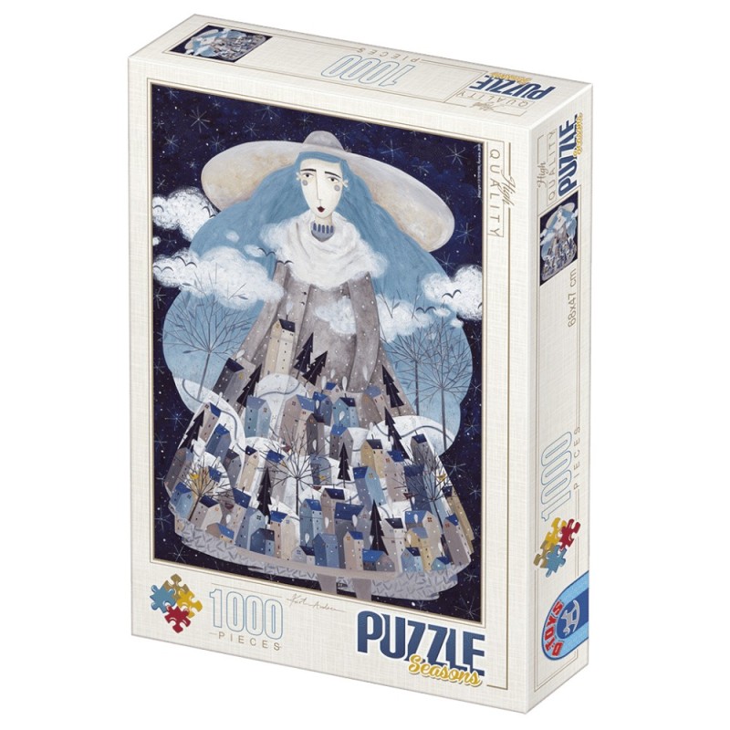 Puzzle 1000 Piese D-Toys