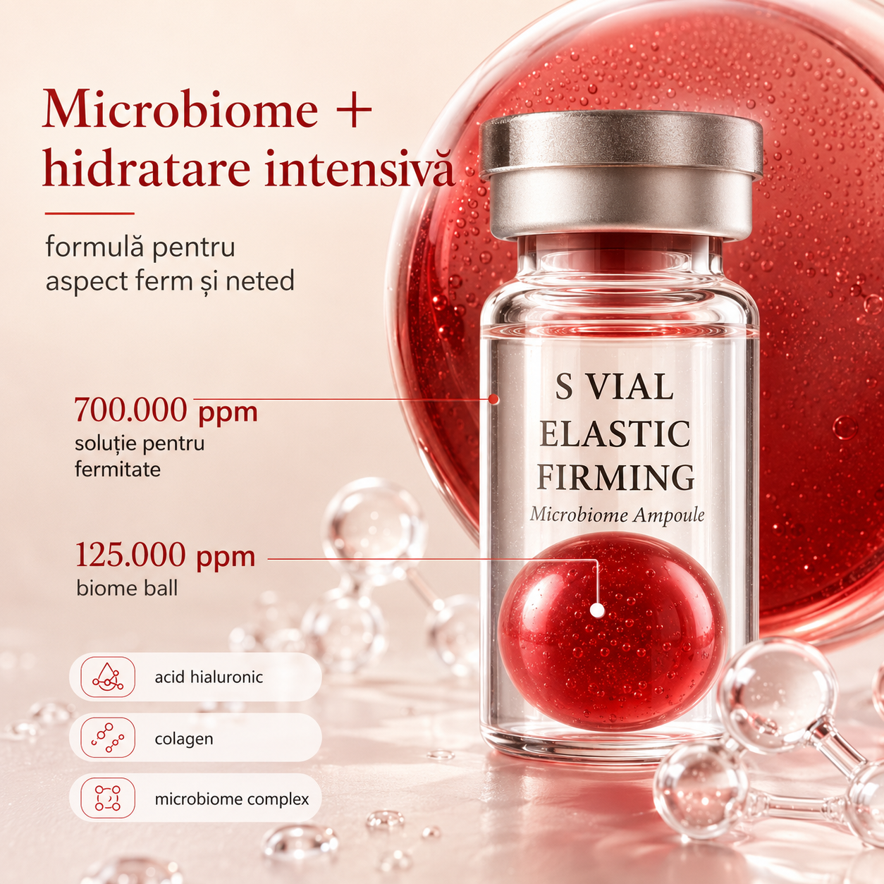 acid hialuronic și colagen pentru fermitate și hidratare