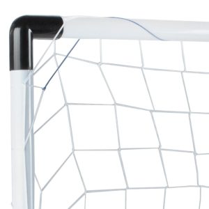 Set porti de fotbal 2 in 1 pentru copii cu minge si pompa incluse