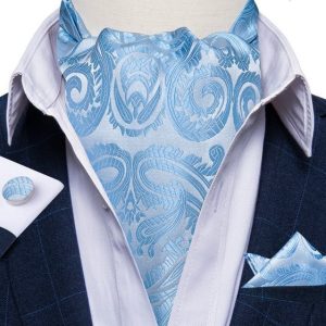 Set cravata / esarfa Ascot + batista + butoni