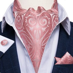 Set cravata / esarfa Ascot + batista + butoni
